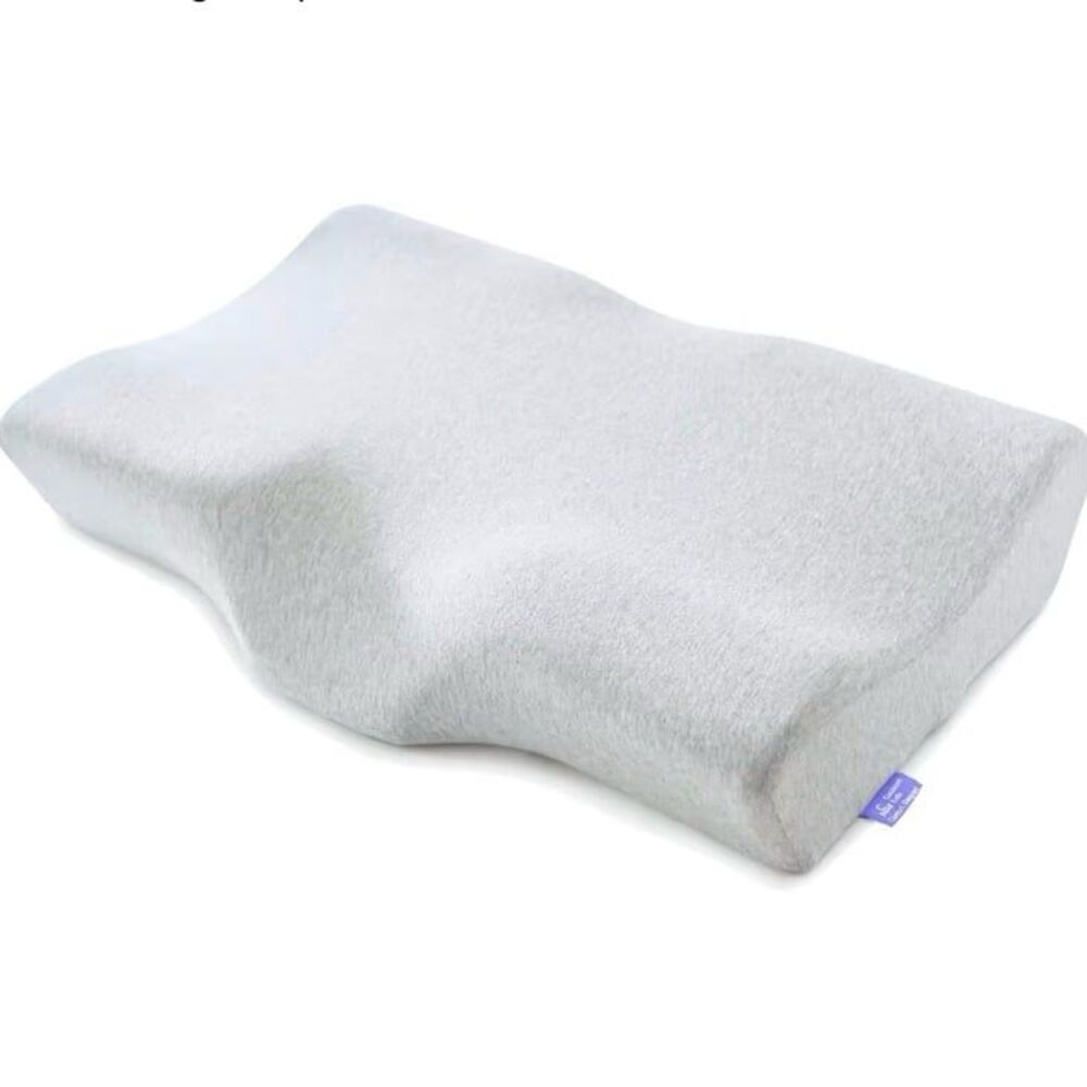 CUSHION LAB Extra Dense Ergonomic Cervical Pillow for Firm Neck Support